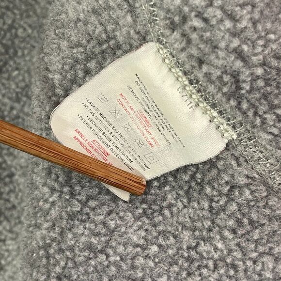 Vintage 90s Patagonia Red Fleece-Lined Bomber Jacket L Made‎ in USA Synchilla - Picture 5 of 14